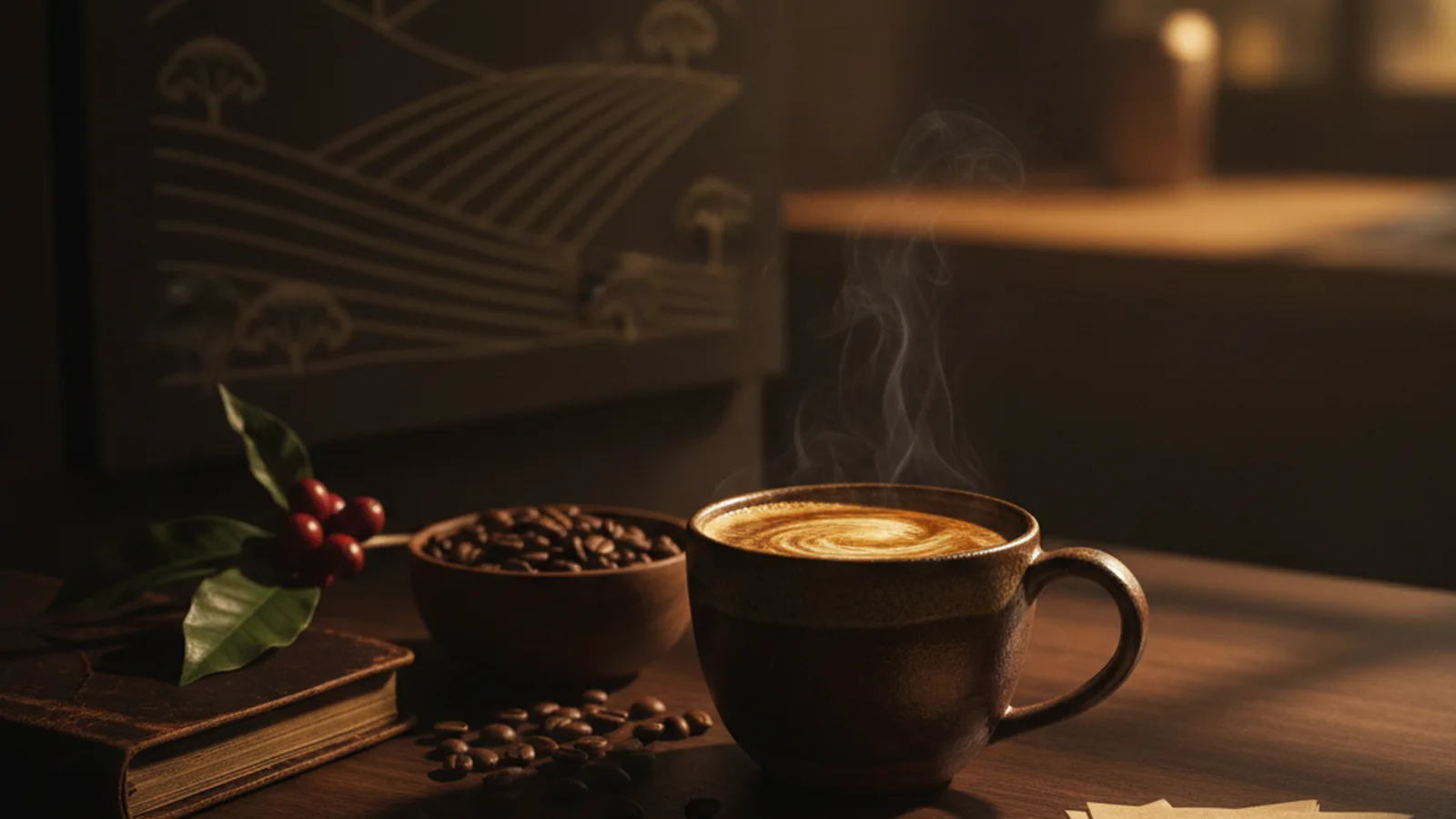 Brazil Sul de Minas coffee farm origin.