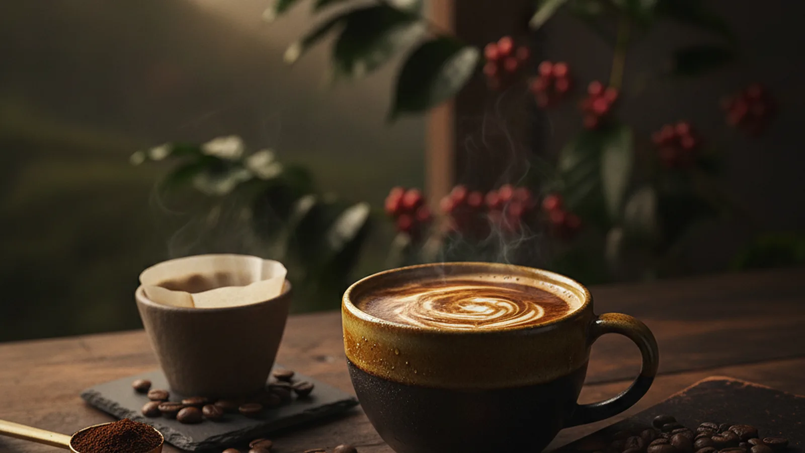 China Yunnan coffee farm origin.
