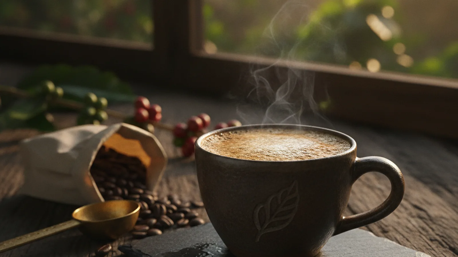 Colombia Quindio coffee farm origin.