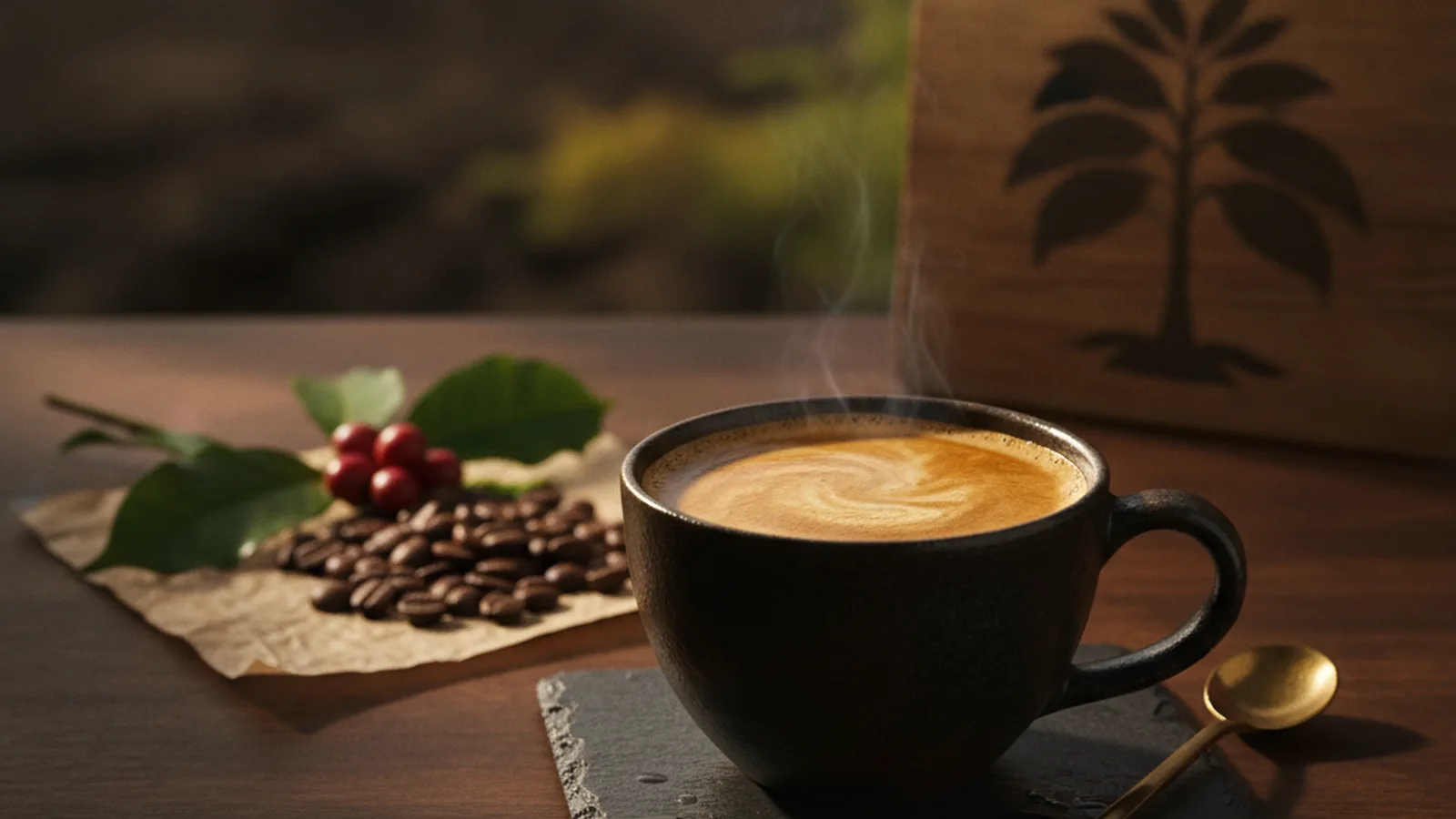 Hawaii Ka'u Coffee coffee farm origin.