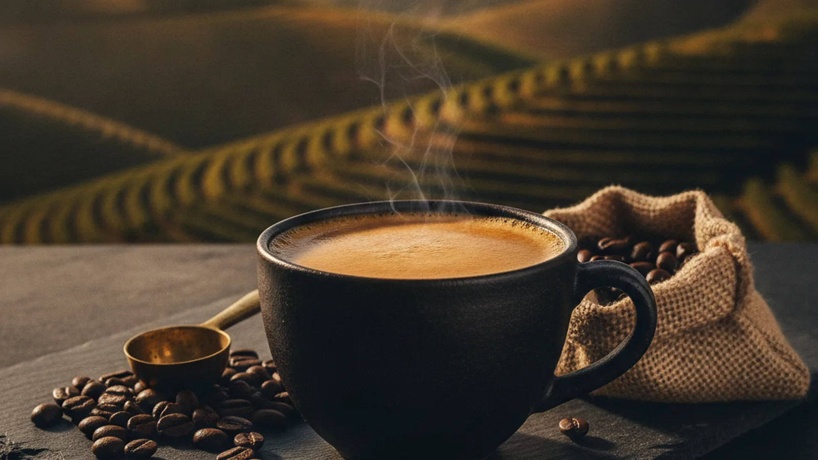 Timor-Leste coffee farm origin.