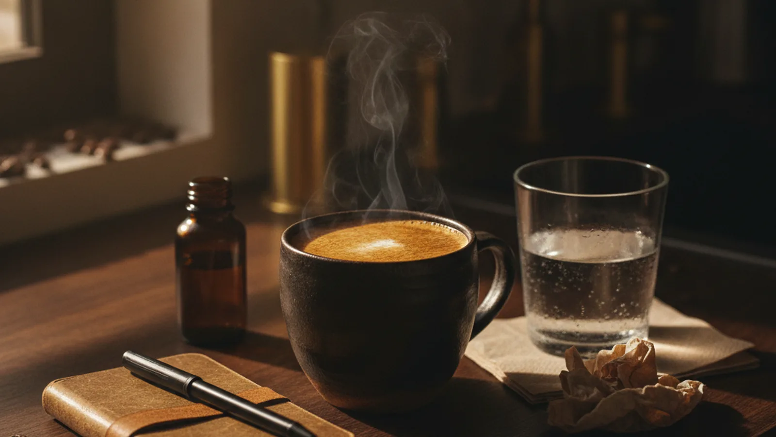 Coffee and anxiety.